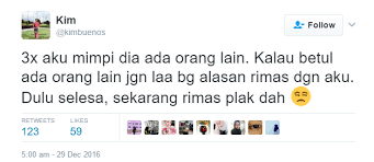 Betul ke kalau mimpi suami curang itu bermaksud suami anda sememangnya sedang main kayu tiga dibelakang anda? Luahan Lelaki Tentang Kekasih Curang Tular Di Laman Sosial Mynewshub
