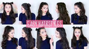 Also, this hair style suitable for any hair length, texture and. Easy Half Up Half Down Hairstyles Youtube