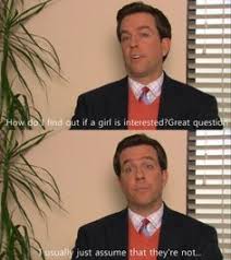 Interested The Office Show Office Humor Andy Bernard