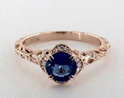 Vintage Engagement Rings Decorhstyle Com In 2020 Sapphire Engagement Ring Blue Vintage Engagement Rings Sapphire Filigree Engagement Ring