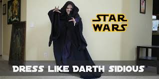 Darth Sidious Emperor Palpatine Costume For Cosplay Halloween He is portrayed in the live action films by ian mcdiarmid. darth sidious emperor palpatine