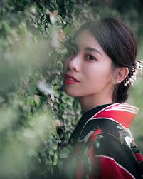 內內的和服體驗🎏 暗色系的和服好好看❤️