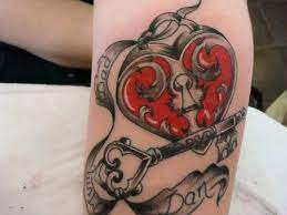 However there are some common meanings attached to particular types of tattoos with the lock and key tattoo included. 50 Inspiring Lock And Key Tattoos Cuded Key Tattoo Designs Locket Tattoos Heart Locket Tattoo