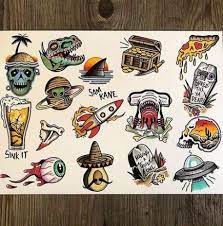 22 Ideas Tattoo Old School Traditional Ideas Flash Art Old School Tattoo Designs Traditional Tattoo Old School Traditional Tattoo Art