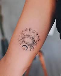 Black tribal cancer zodiac sign tattoo flash. 10 Ideas Of Discreet And Fascinating Astrological Tattoos Cancer Sign Tattoos Horoscope Tattoos Cancer Tattoos