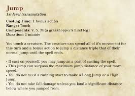 The save is to not fall. I Changed Jump So It Works In Combat Unearthedarcana