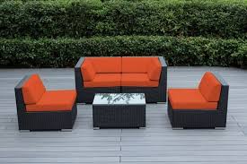 Ohana Outdoor Patio Wicker Furniture 5 Pc Sectional Couch Set 10 Off Now At 989 Coupon C Patio Seating Sets Conversation Set Patio Patio Furniture Sets