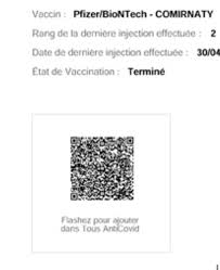 Une france coupée en deux quant à la protection des données, le gouvernement assure qu'elles resteront au niveau des smartphones. Comment Recuperer Son Attestation De Vaccination La Pharmacie Du Cora De Livry Gargan