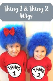 800 x 800 jpeg 87 кб. Easy Diy Thing 1 And Thing 2 Wigs For Kids