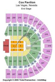 cox pavilion tickets and cox pavilion seating chart buy