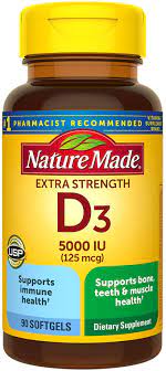 As dim supplements interact with estrogen levels, they may affect people. Amazon Com Nature Made Extra Strength Vitamin D3 5000 Iu 125 Mcg Dietary Supplement For Immune Support 90 Softgels 90 Day Supply Health Personal Care