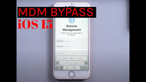 If you forget your mdm credentials this is the best way you have to fix the mdm screen lock. Mdm Bypass Iphone Ipad Ios 15 Remote Management No Need Jailbreak All About Icloud And Ios Bug Hunting