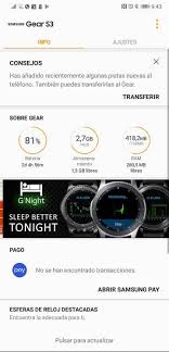 Might want to try and see if you can reinstall the gear app. Consulta Samsung Pay En Xiaomi Mi A1