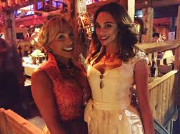 Lilly Becker In Astrid Soll Dirndl Couture Dirndl Couture Becker