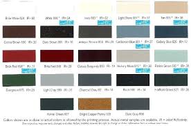 Metal Roof Colors Roofing Color Chart For Houses Asc Menards