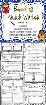Reading Comprehension Quick Writes Reading Comprehension Reading Comprehension Skills Reading Writing