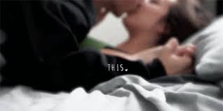 Check out all the awesome romantic gifs on wifflegif. Best Hug Kiss Bed Gifs Gfycat