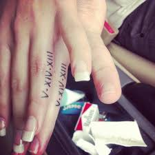 Pin By Erica Benavidez On One Day Tattoos Wedding Date Tattoos Wedding Band Tattoo