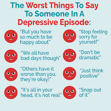 Maybe you would like to learn more about one of these? Never Say These Things To Someone With Depression