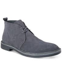 Calvin klein online suede chukka boots