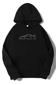 1blood Y2K Unisex Oversize Taşlı Porsche Hoodie Sweatshirt - Fiyatı,  Yorumları