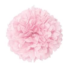 16 Large Puff Ball Pink Decorations 1 Ct Pom Pom Decorations Tissue Paper Pom Poms Pink Decor