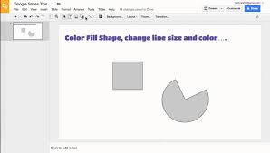 What kind of features does google slides offer? Google Slide Color Fill Shapes And Change Outline Ms Drasby S Tech Babble
