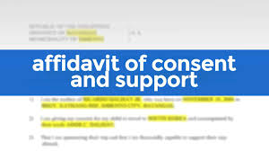 Sample invitation letter for canadian visa. Affidavit Of Consent And Support Free Sample The Poor Traveler Itinerary Blog