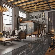 Loft Goals Loft Inspiration Dream Living Rooms Industrial Home Design