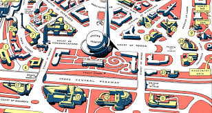Menu & reservations make reservations. Map Of New York 1949 World S Fair At Flushing Meadows Corona Park