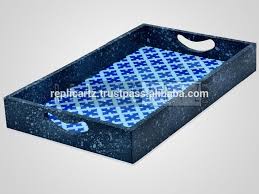 Wholesale Printed Serving Tray Resin Wooden Tray Wooden Tray Wooden Serving Tray