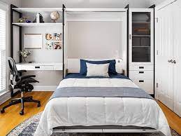 A murphy bed transforms your home office, craft room, or exercise space into one that doubles as a guest room. Murphy Bed Designs Wall Bed Ideas California Closets