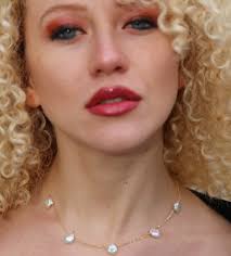 Coin Pearl Handmade Necklace Gold Vermeil