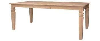 Parawood Java Butterfly Leaf Table Top Natural Unfinished Furniture Parawood Natural Wood Unfinished Furniture Natural Furniture Butterfly Leaf Table