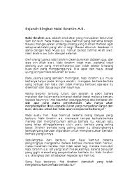 Pada waktu itu, negeri makkah masih belum ada. Doc Sejarah Singkat Nabi Ibrahim As Dan Ismail As Dini Kartini Academia Edu