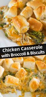 Chicken Casserole With Broccoli And Biscuits Chicken Recipes Casserole Creamy Chicken Casserole Chicken Casserole Dinners