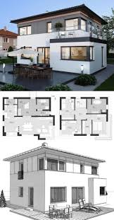 Moderne Landhaus Stadtvilla Mit Walmdach Architektur Holzfassade 4 Zimmer Grundriss Einfamilienhaus Bauen Id Architektur Grundriss Einfamilienhaus Baustil