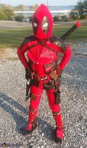 Kids face painting easy superhero face painting face painting tips face painting designs body painting. Deadpool Child Costume No Sew Diy Costumes Photo 2 3