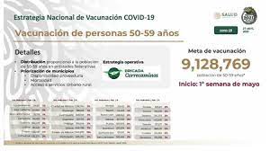 Pan anuncia que suspenderá campañas en sur del estado de méxico por inseguridad. La Vacunacion Contra Covid 19 De Adultos De 50 A 59 Anos En Mexico Comenzara En Mayo Pre Registro A Partir Del 28 De Abril