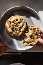 Two Huge Chocolate Chip Cookies Recipe - Pinch of Yum