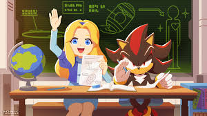 New Sonic Channel artwork of Maria & Shadow! Art by Yui Karasuno. :  rSonicTheHedgehog