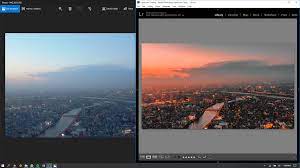 The fast way to amazing photo editing. Before And After Postprocessing