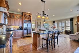 Here's an example of a much higher pitched… Split Level Ranch Kitchen Ideas Photos Houzz