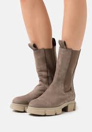 Brand new ,simone dk green, escarpario leather, size 38. Copenhagen Platform Boots Taupe Black Zalando De