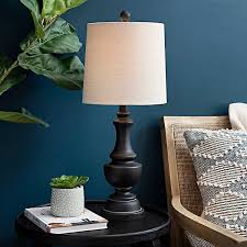 Matte Black Lucia Table Lamp From Kirkland S Table Lamp Lamp Brown Table Lamps