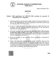 You'll also check how to fill the application form. Nbe Neet Pg Fmge Home Facebook