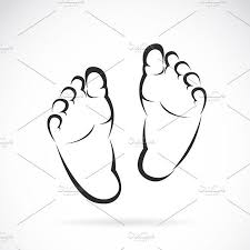 See more ideas about footprint art, baby crafts, handprint art. Baby Feet Line Drawing Novocom Top