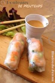 Recette De Rouleaux De Printemps Sauce Cacahuete Recette Recettes De Cuisine Cuisine Recette Asiatique