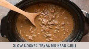 If you know anything about texas chili, then you know for certain the one thing that is not in this recipe. Slow Cooker Texas No Bean Chili The Magical Slow Cooker