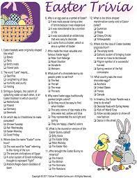 I am also sharing the answer key at the end of this page. Printable Easter Trivia Game Download Software Amazon Com